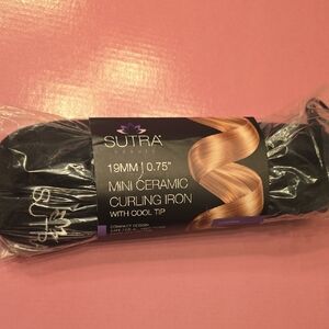Sutra Beauty Black Mini Ceramic Curling Iron